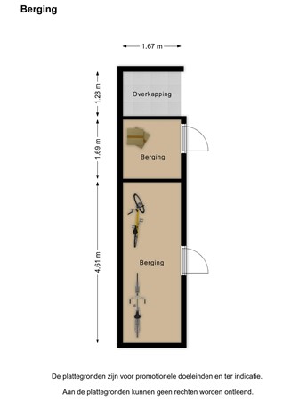 Floorplan - Onderdijk 6B, 4845 EK Wagenberg